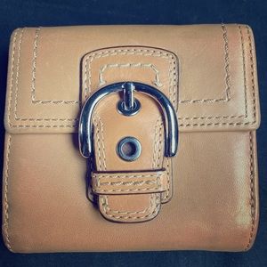 Coach brown wallet